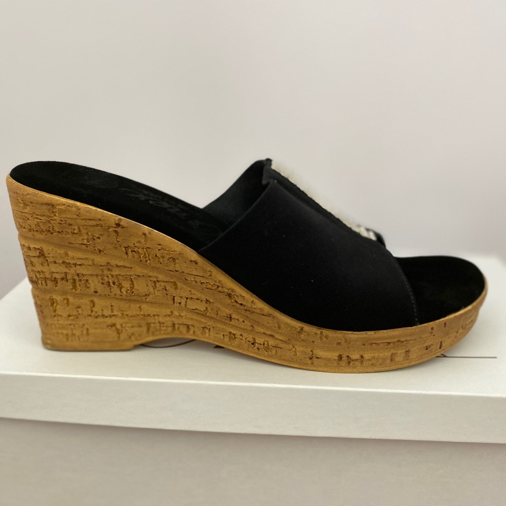 Finest by Onex Christina Wedge Slides Sandals